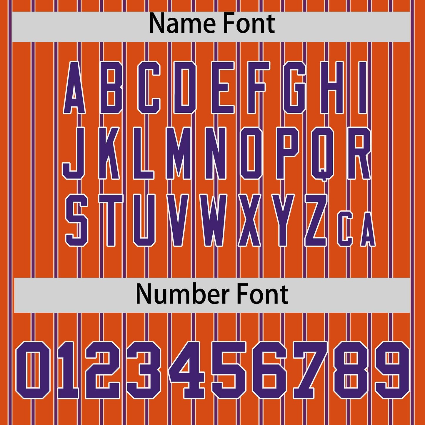 Custom Orange White Tricolor Stripe Fashion Authentic Baseball Jersey Limited