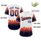 Custom White Detroit City Silhouette Authentic Baseball Jersey Limited