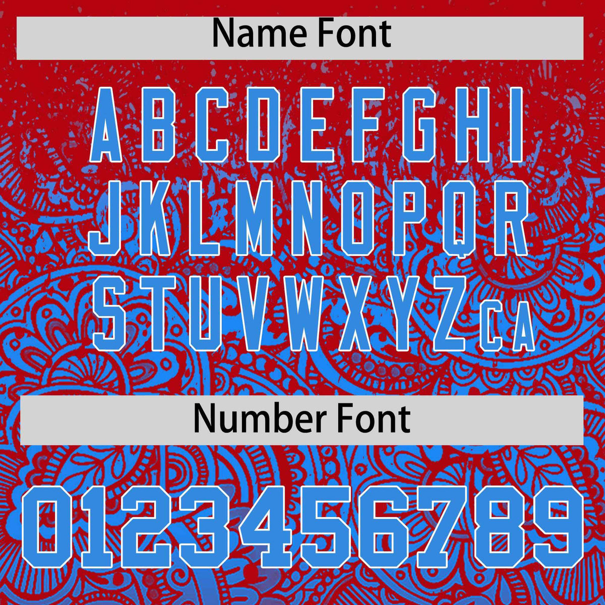 Custom Red Light Blue Floral Print Pattern Full Button Gradient Fashion Baseball Jersey Limited