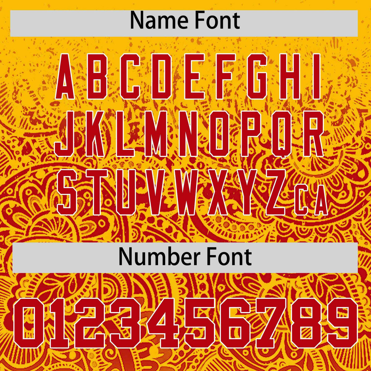 Custom Yellow Red Floral Print Pattern Full Button Gradient Fashion Baseball Jersey Limited