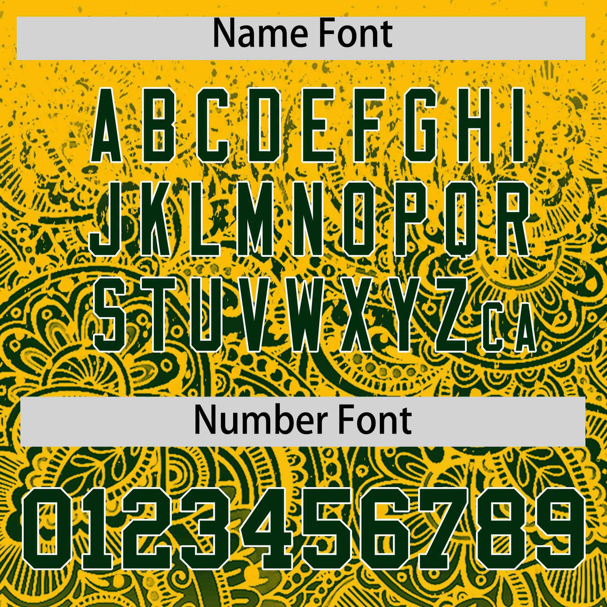 Custom Yellow Green Floral Print Pattern Full Button Gradient Fashion Baseball Jersey Limited