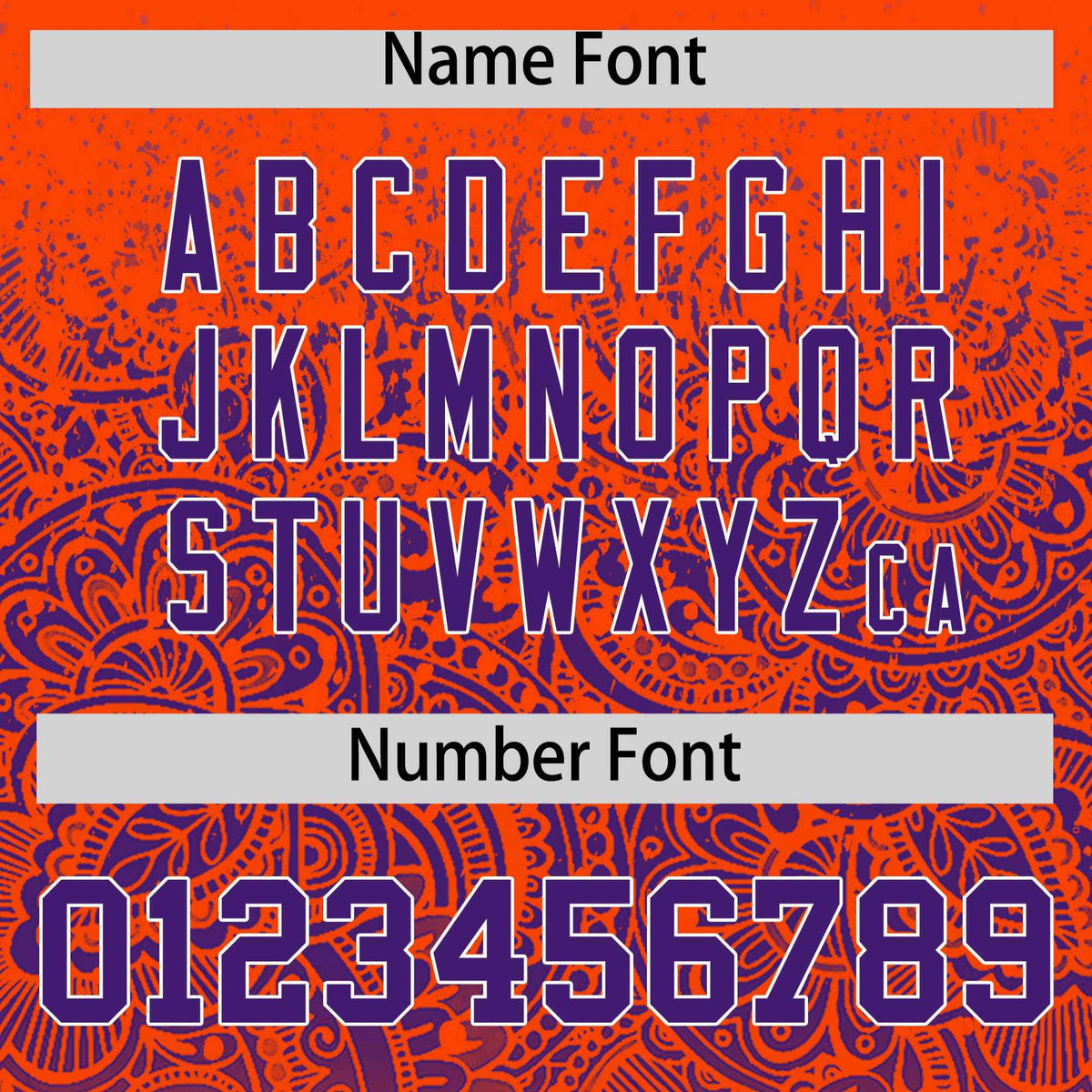 Custom Orange Purple Floral Print Pattern Full Button Gradient Fashion Baseball Jersey Limited