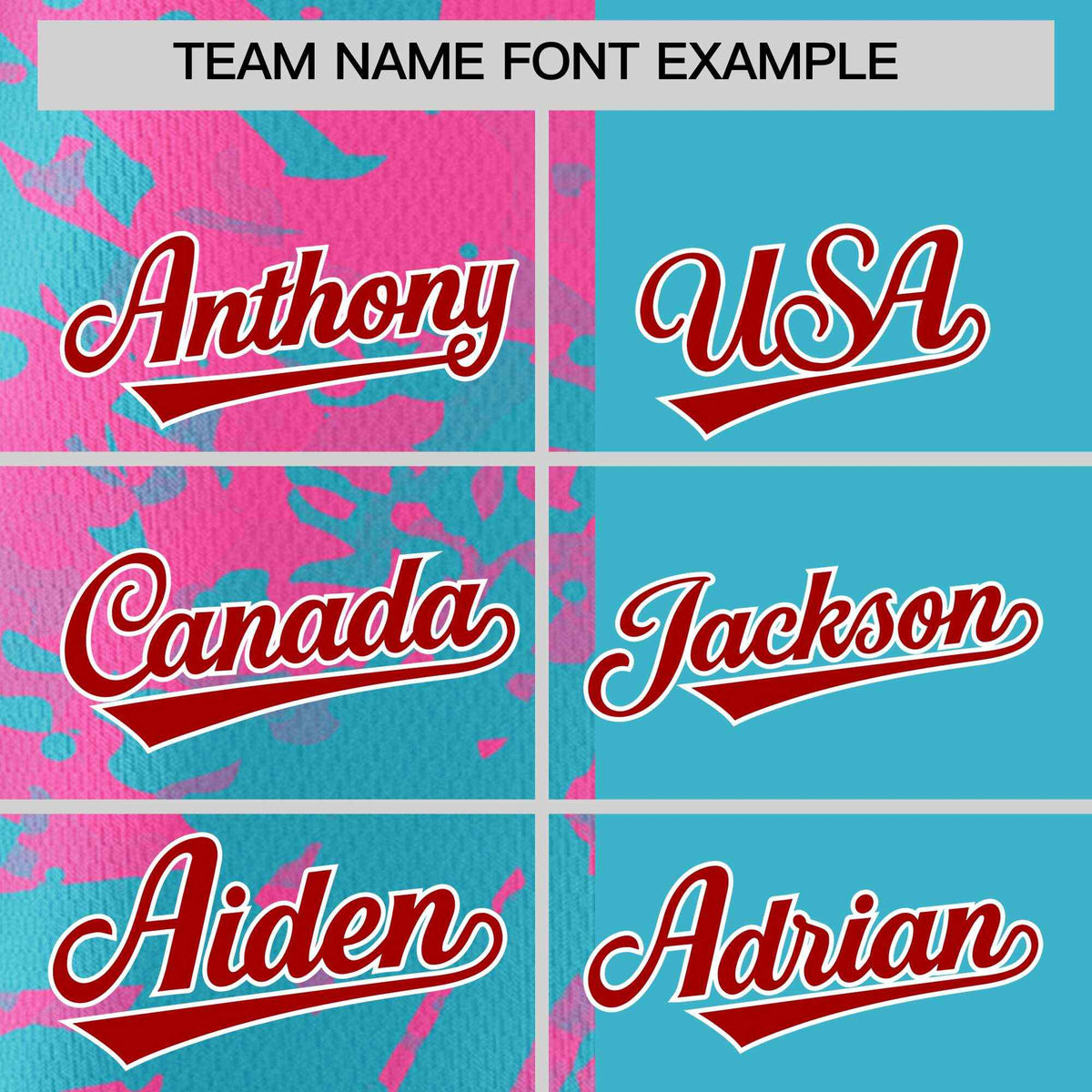 Custom Sky Blue Pink Split Personalized Graffiti Raglan Sleeve Authentic Baseball Jersey Limited