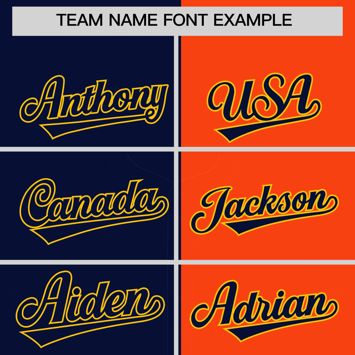 Custom Navy Orange Split Fashion Coconut Tree Design Authentic Baseball Jersey Limited