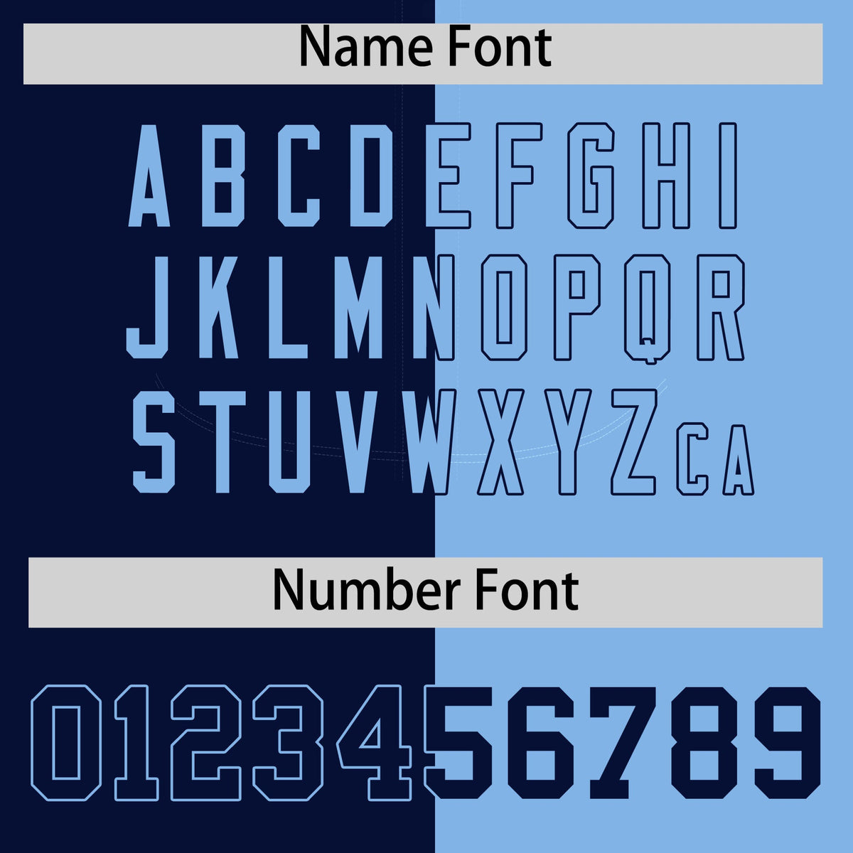 Custom Navy Powder Blue Split Fashion Coconut Tree Design Authentic Baseball Jersey Limited