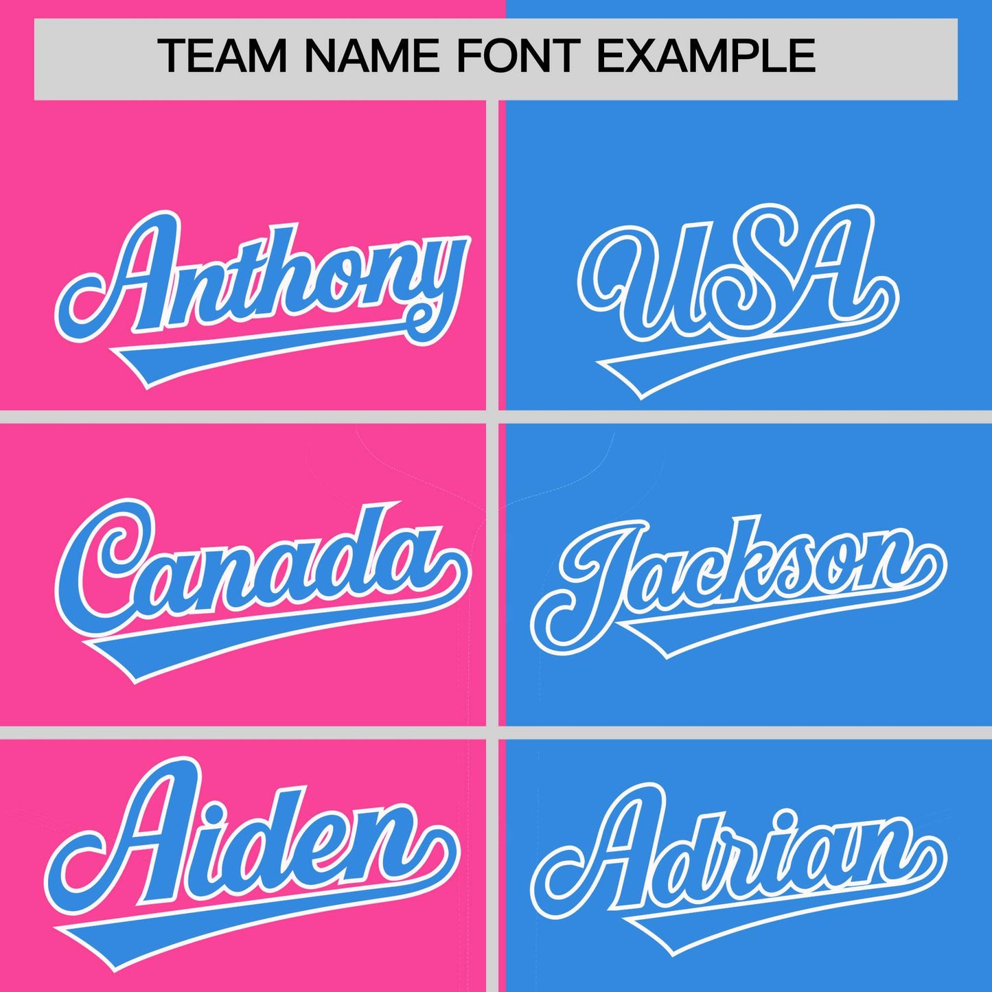 Custom Pink Powder Blue Split Fashion Coconut Tree Design Authentic Baseball Jersey Limited