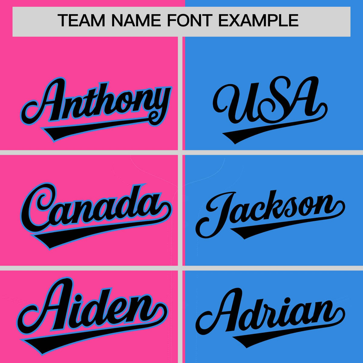 Custom Pink Powder Blue Split Fashion Coconut Tree Design Authentic Baseball Jersey Limited