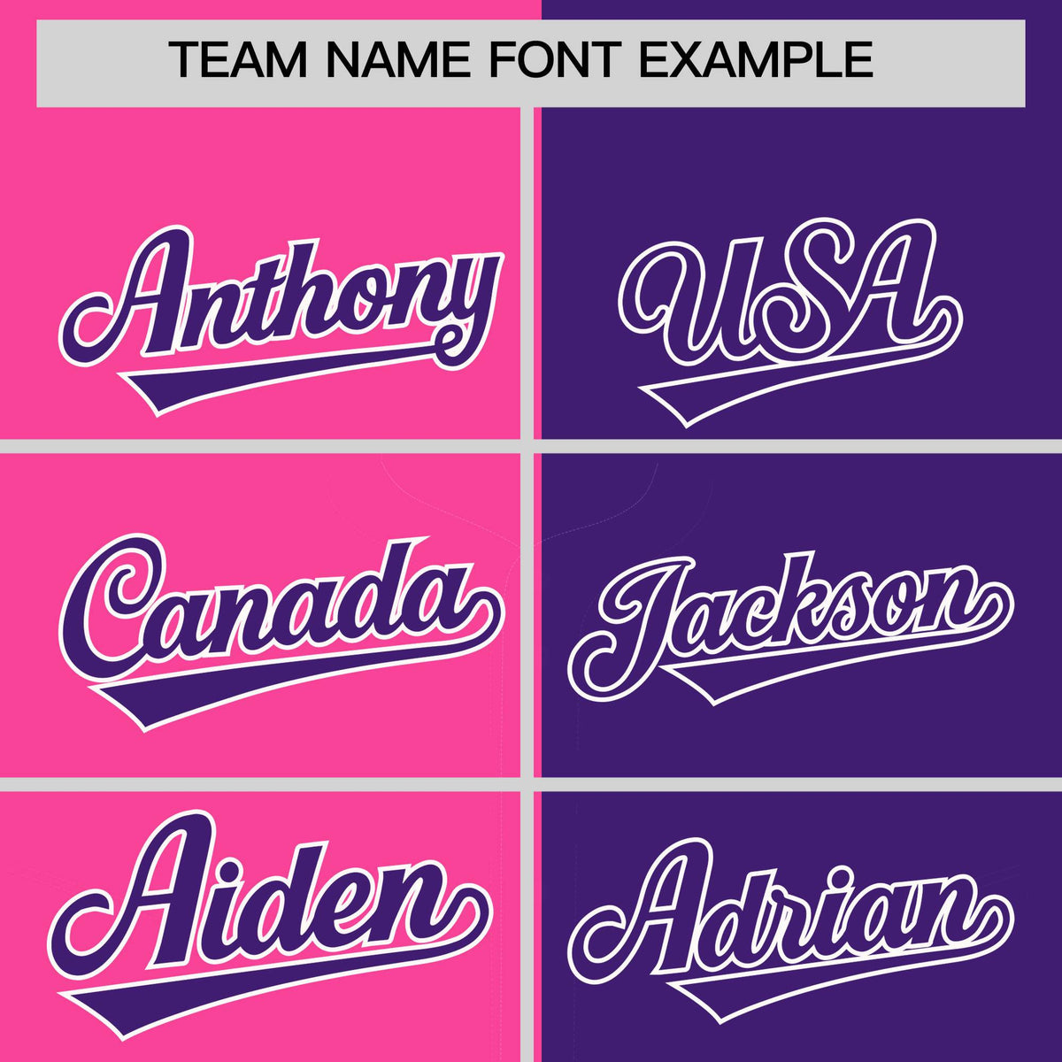 Custom Pink Purple Split Fashion Coconut Tree Design Authentic Baseball Jersey Limited