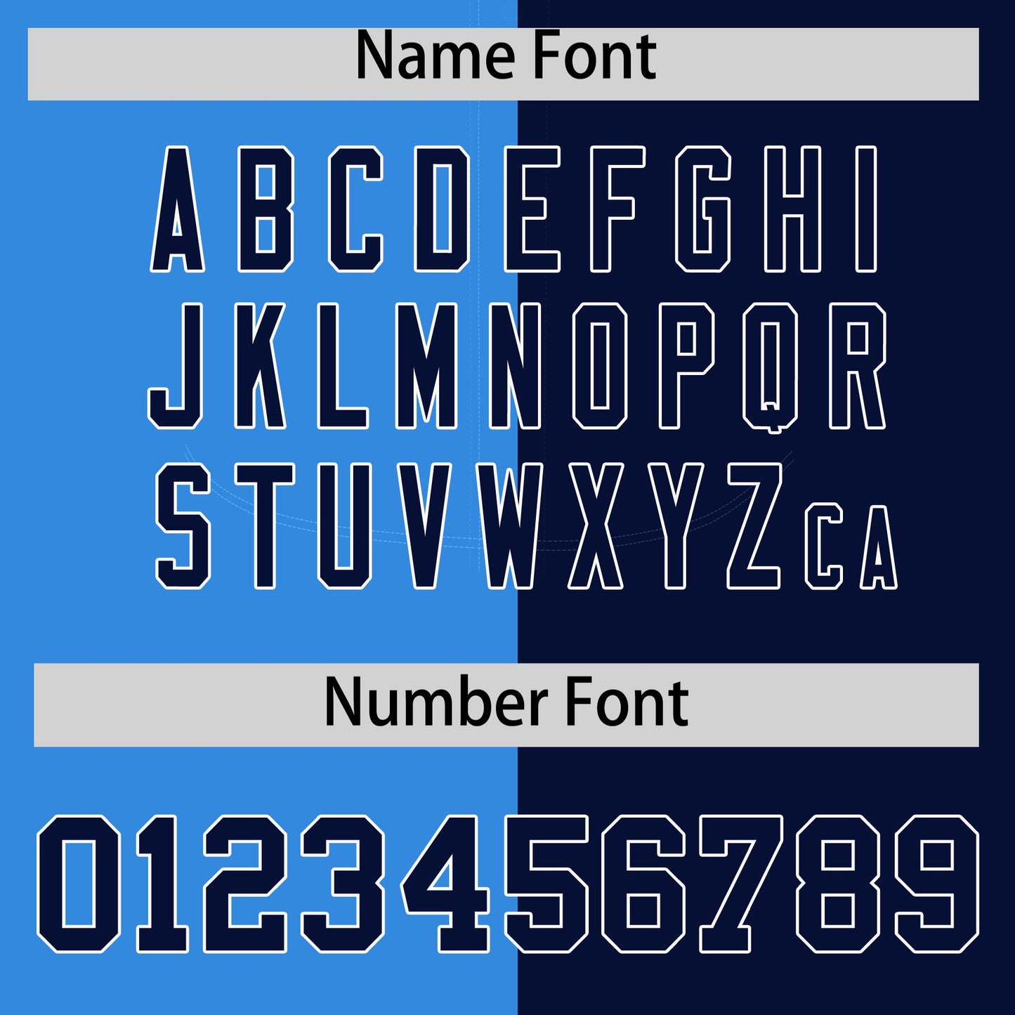 Custom Powder Blue Navy Split Fashion Coconut Tree Design Authentic Baseball Jersey Limited