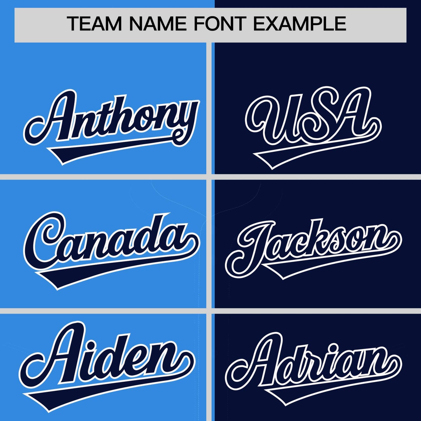 Custom Powder Blue Navy Split Fashion Coconut Tree Design Authentic Baseball Jersey Limited