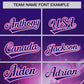 Custom Purple Personalized Starburst Pattern Authentic Baseball Jersey Limited