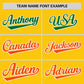 Custom Gold Kelly Green-Orange Personalized Gradient Font And Side Design Authentic Baseball Jersey Limited