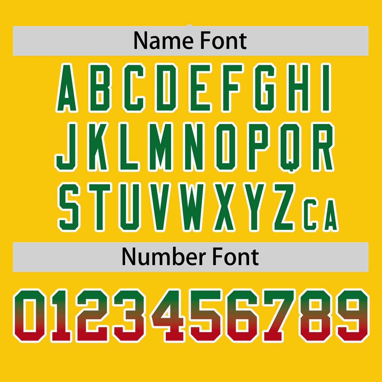 Custom Gold Kelly Green-Red Personalized Gradient Font And Side Design Authentic Baseball Jersey Limited