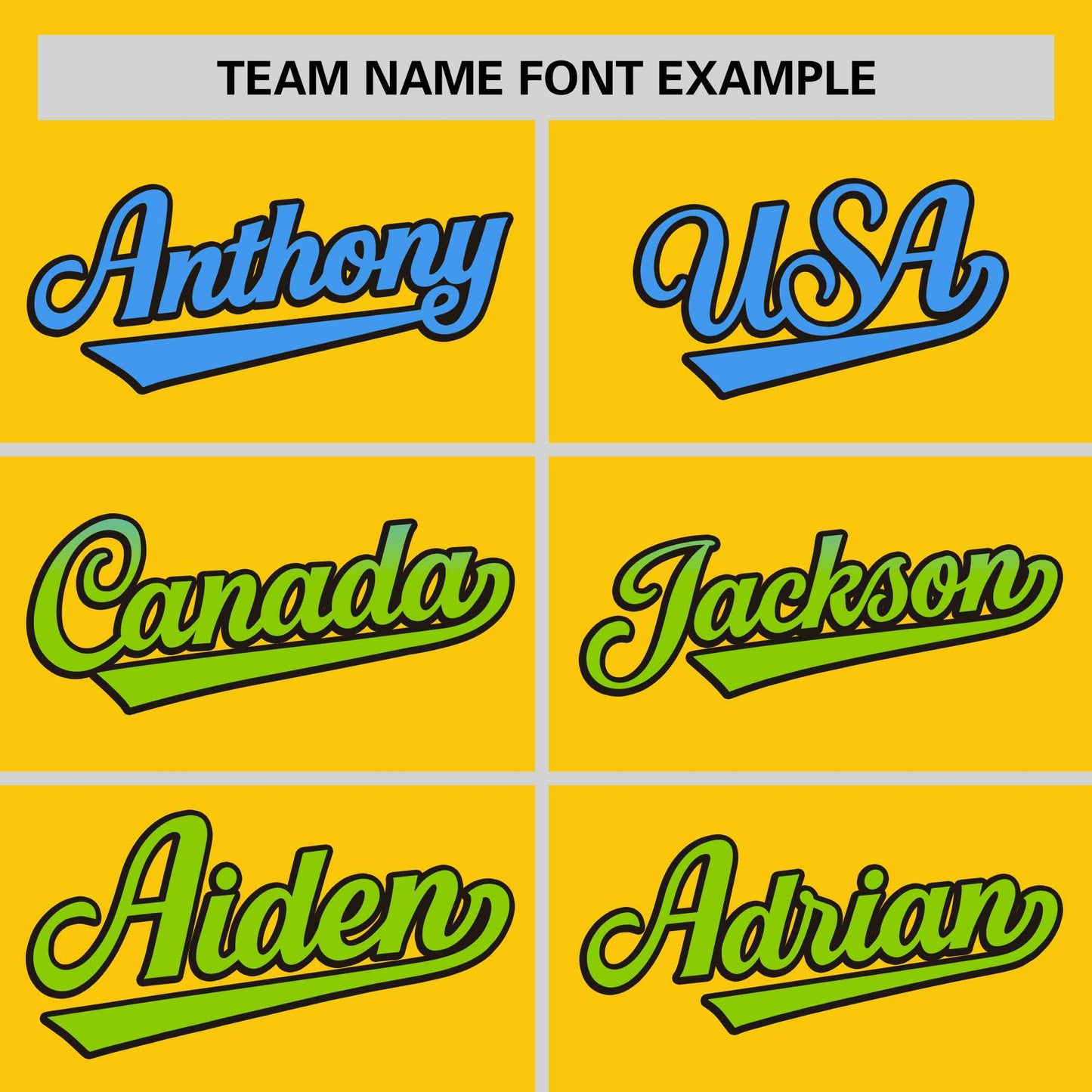 Custom Gold Powder Blue-Neon Green Personalized Gradient Font And Side Design Authentic Baseball Jersey Limited