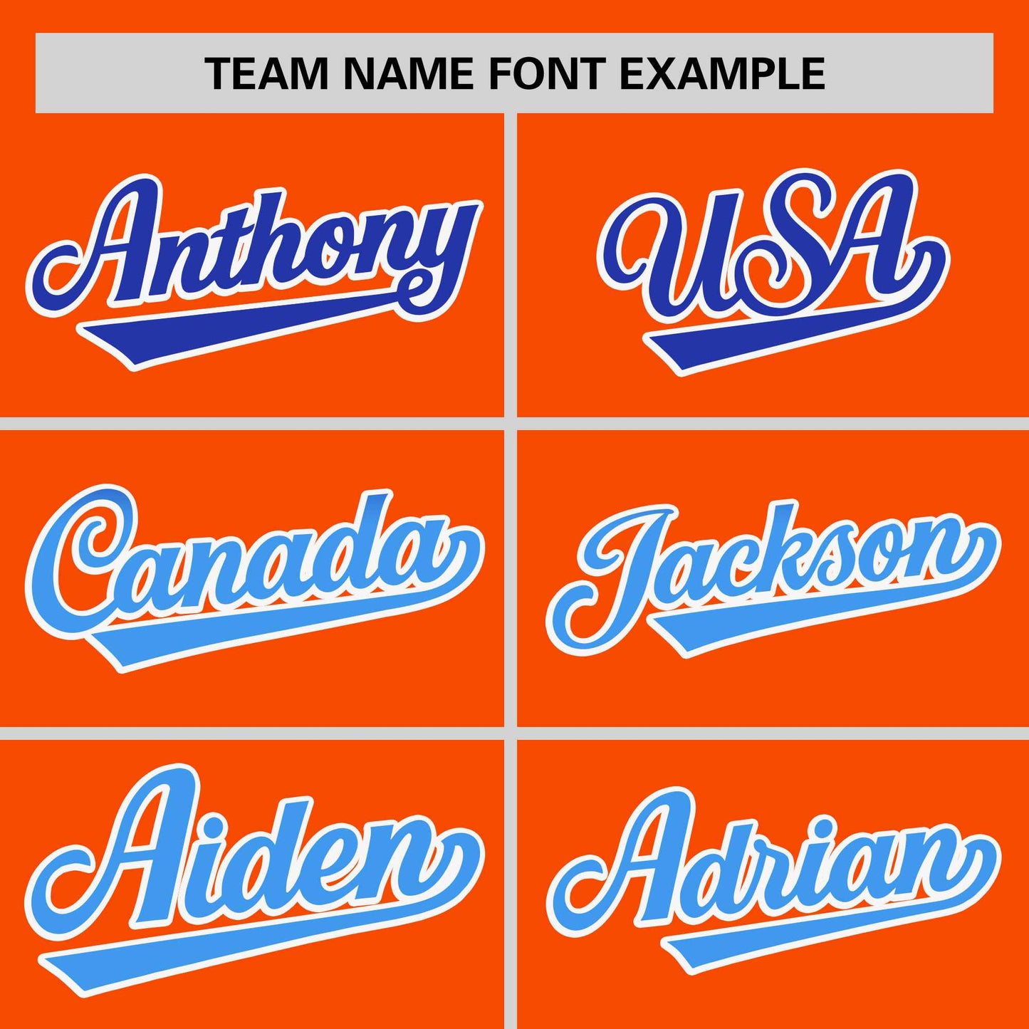 Custom Orange Royal-Powder Blue Personalized Gradient Font And Side Design Authentic Baseball Jersey Limited