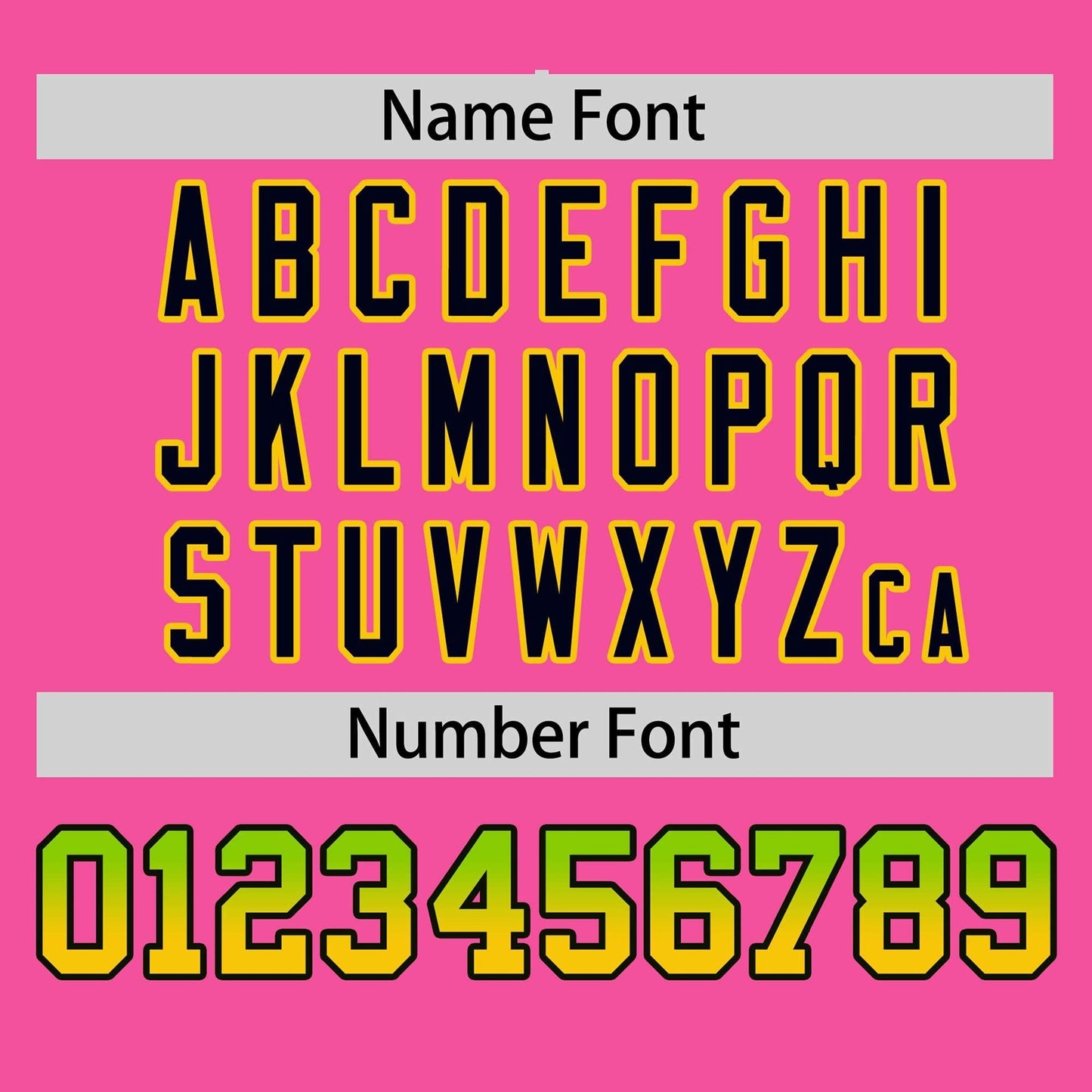 Custom Pink Neon Green-Gold Personalized Gradient Font And Side Design Authentic Baseball Jersey Limited