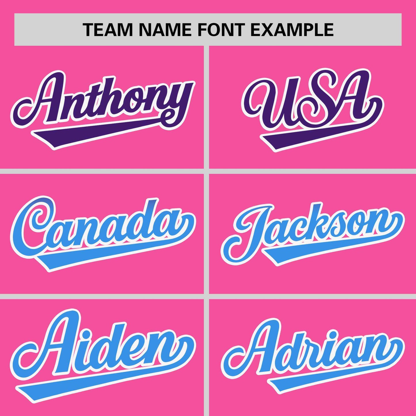 Custom Pink Purple-Powder Blue Personalized Gradient Font And Side Design Authentic Baseball Jersey Limited