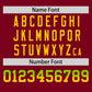 Custom Crimson Neon Green-Gold Personalized Gradient Font And Side Design Authentic Baseball Jersey Limited