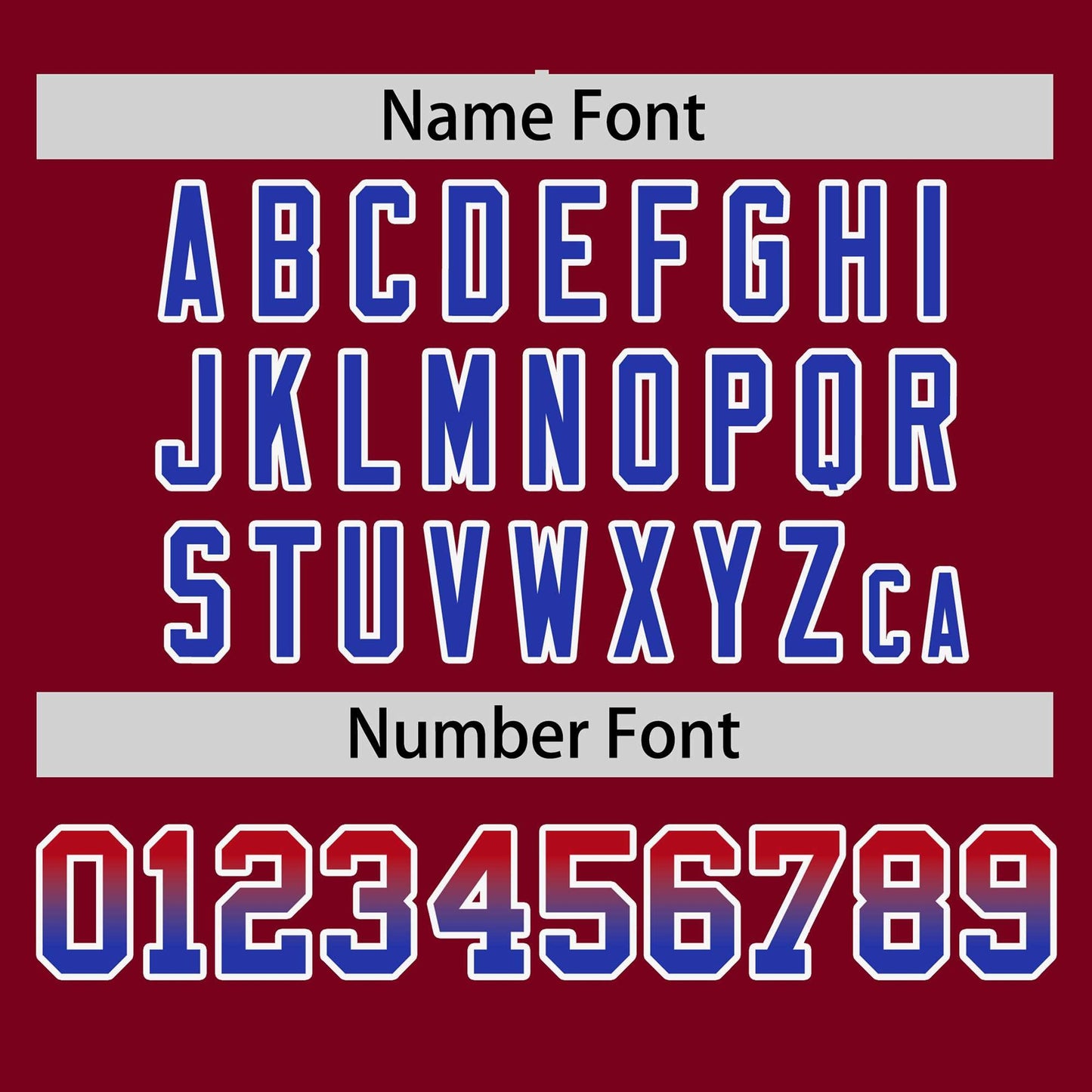 Custom Crimson Red-Royal Personalized Gradient Font And Side Design Authentic Baseball Jersey Limited