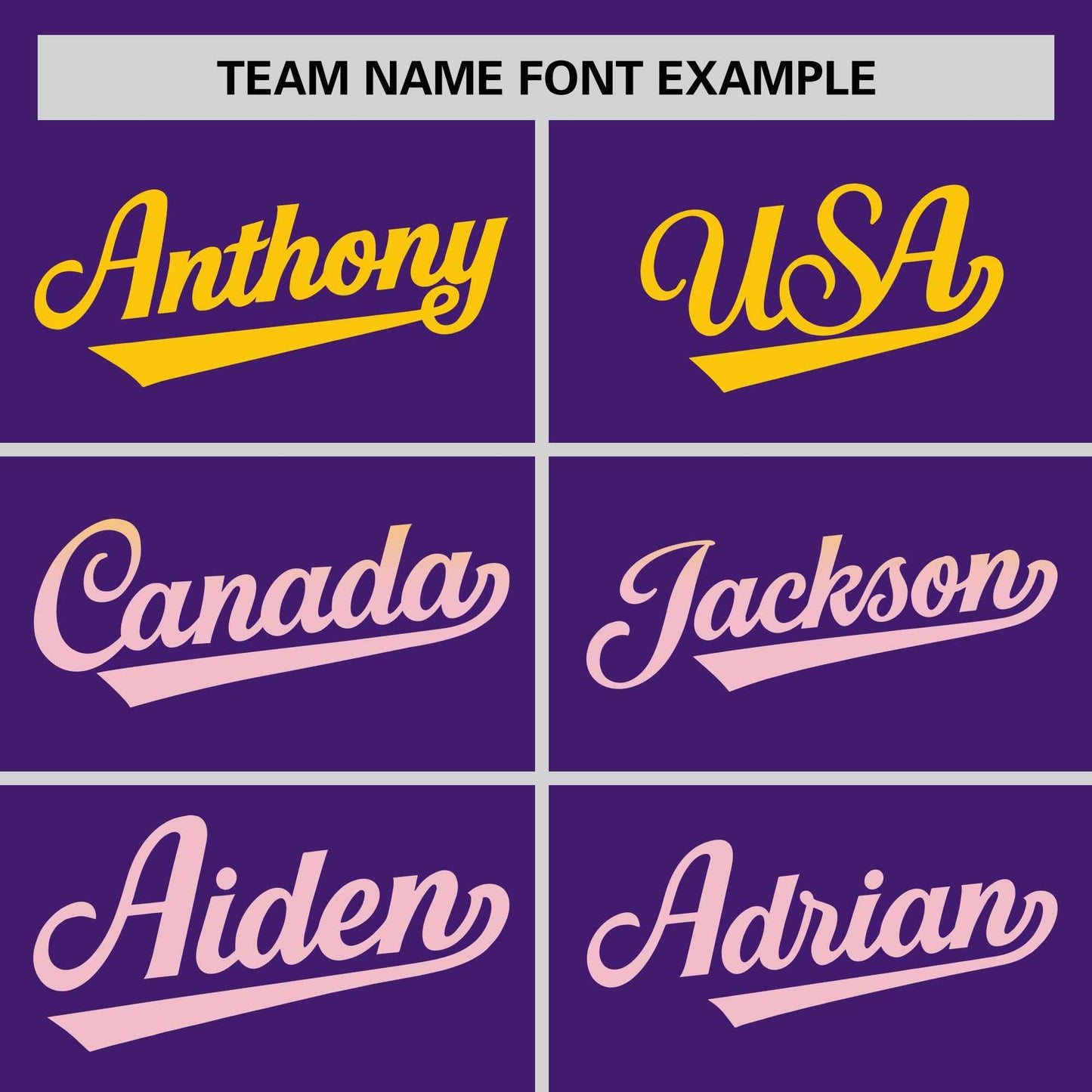 Custom Purple Gold-Lt Pink Personalized Gradient Font And Side Design Authentic Baseball Jersey Limited