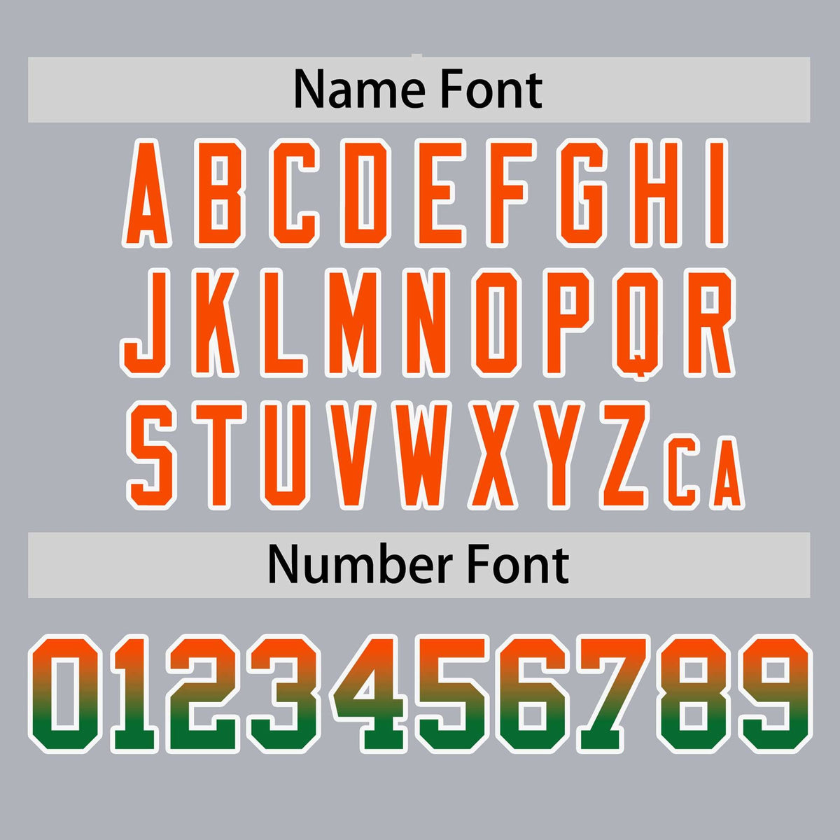 Custom Light Gray Orange-Kelly Green Personalized Gradient Font And Side Design Authentic Baseball Jersey Limited
