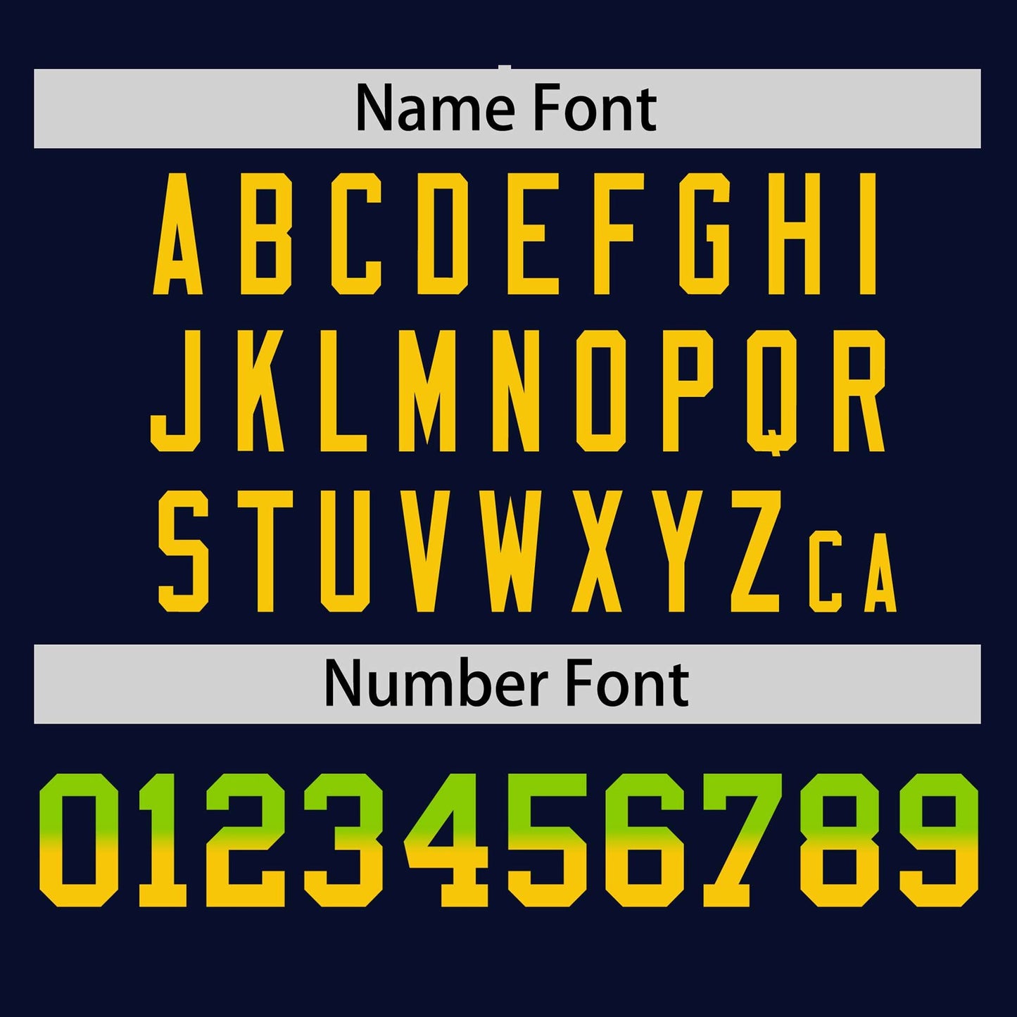 Custom Navy Neon Green-Gold Personalized Gradient Font And Side Design Authentic Baseball Jersey Limited