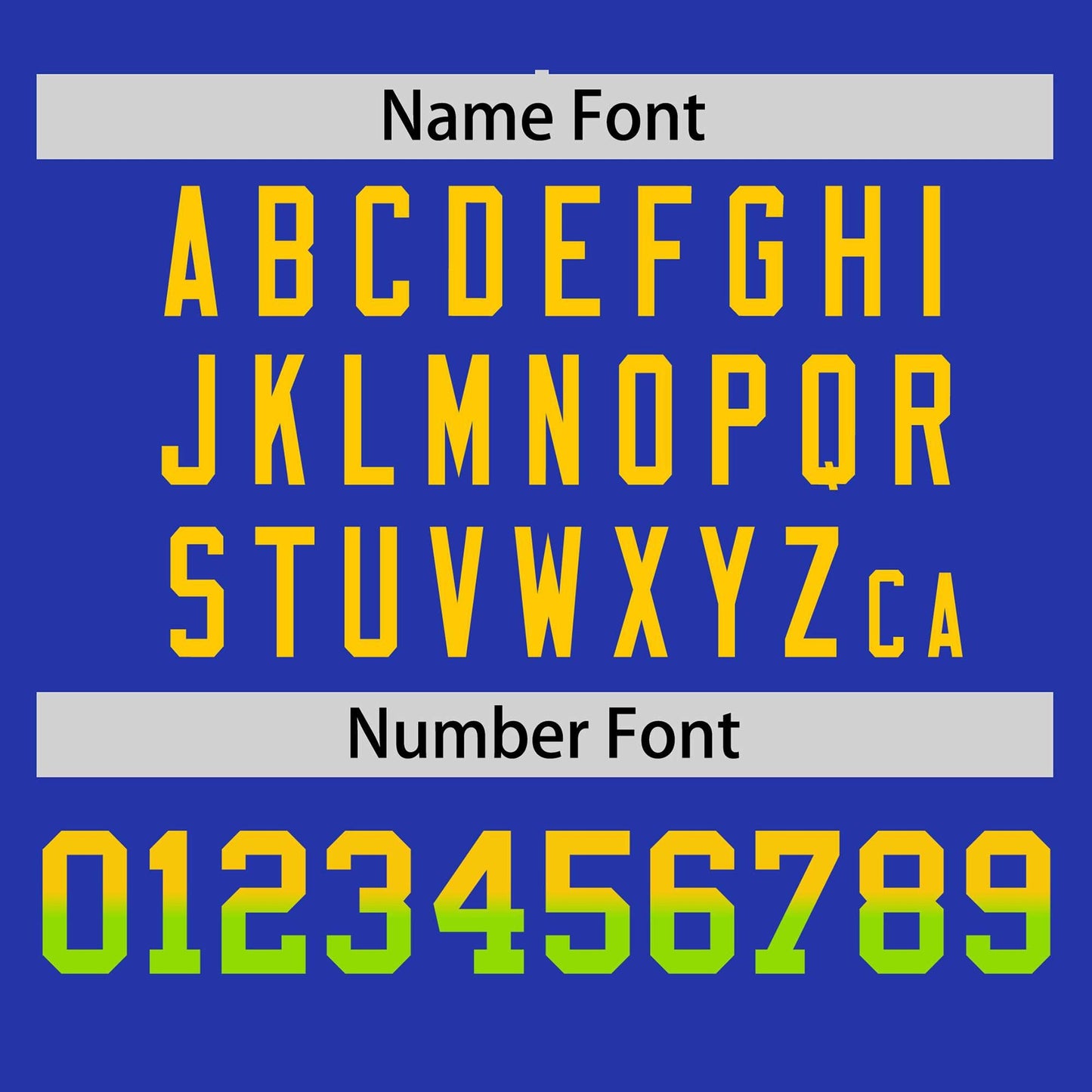 Custom Royal Gold-Neon Green Personalized Gradient Font And Side Design Authentic Baseball Jersey Limited