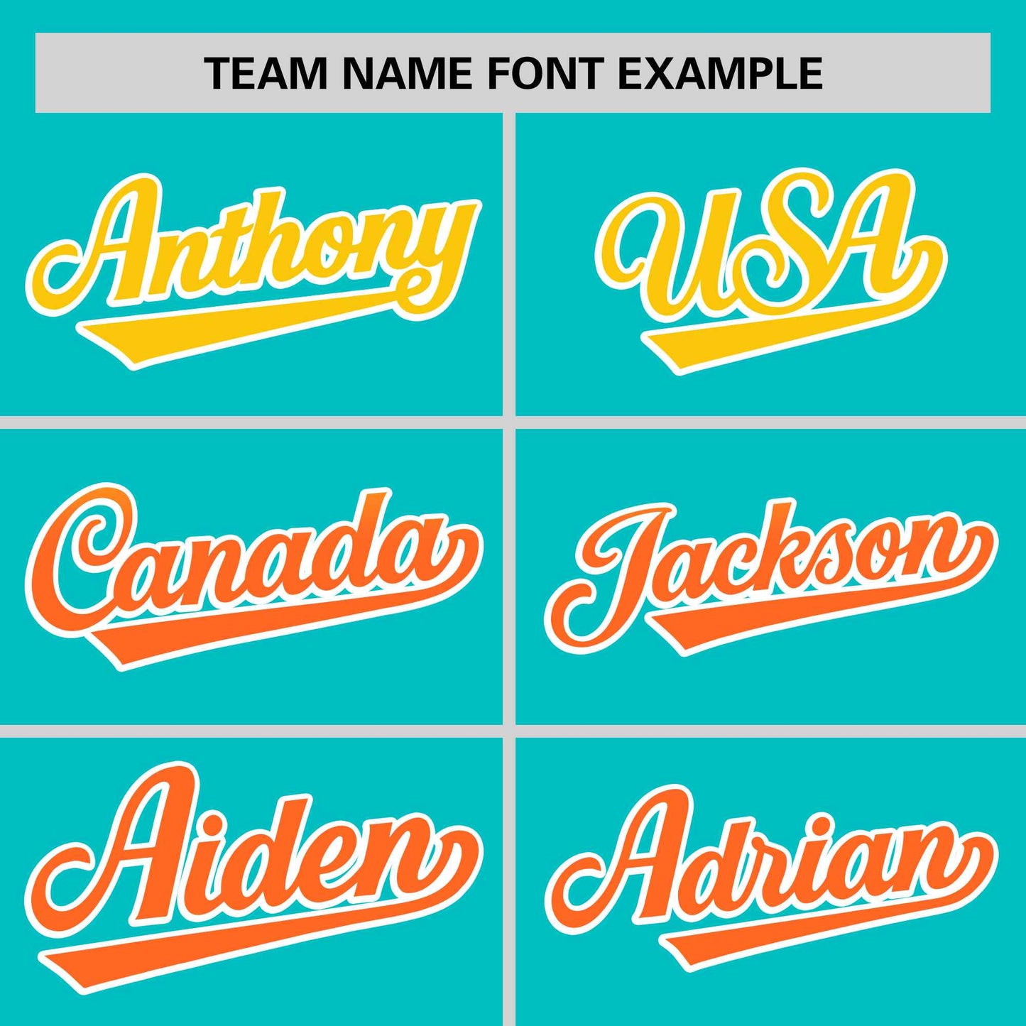 Custom Aqua Gold-Orange Personalized Gradient Font And Side Design Authentic Baseball Jersey Limited