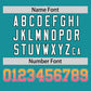 Custom Aqua Gold-Pink Personalized Gradient Font And Side Design Authentic Baseball Jersey Limited