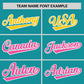Custom Aqua Gold-Pink Personalized Gradient Font And Side Design Authentic Baseball Jersey Limited