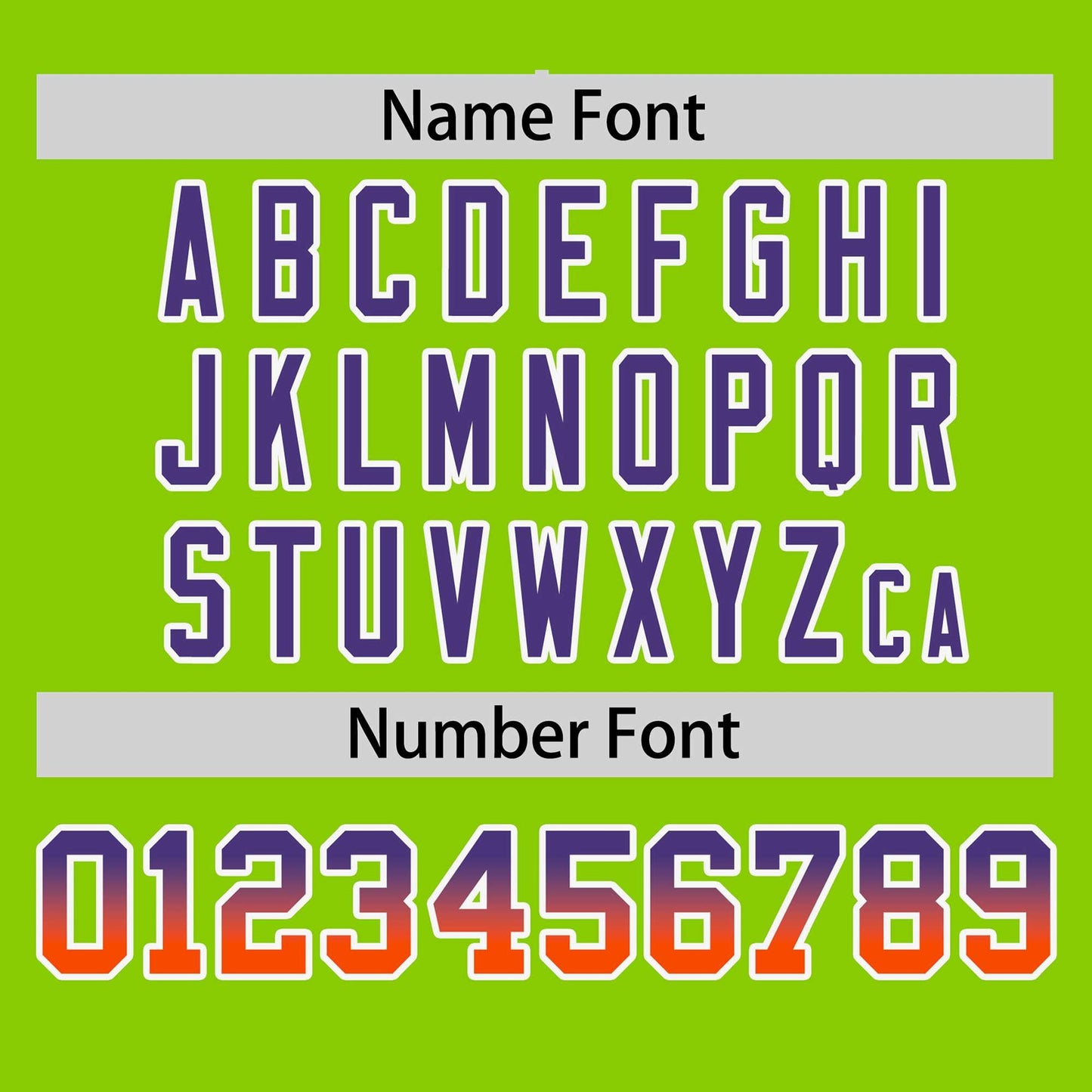 Custom Neon Green Purple-Orange Personalized Gradient Font And Side Design Authentic Baseball Jersey Limited