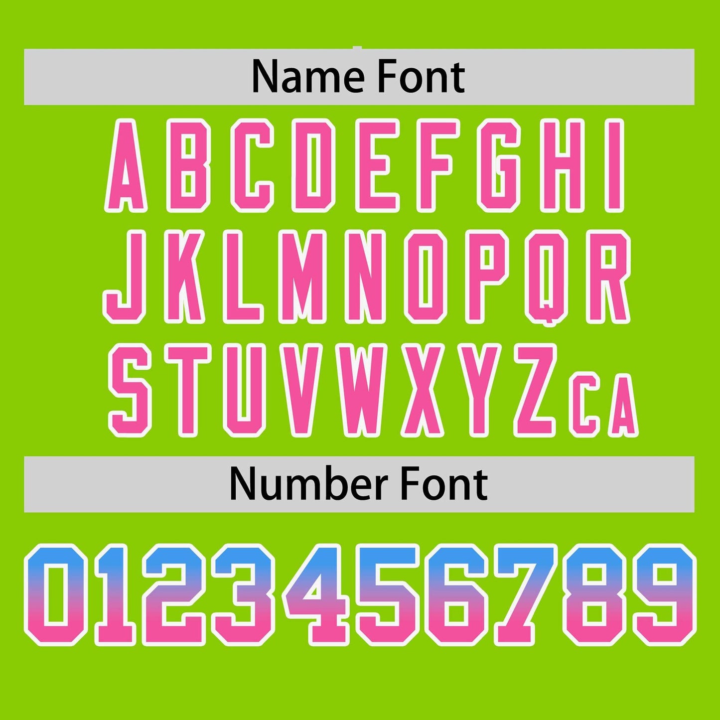 Custom Neon Green Powder Blue-Pink Personalized Gradient Font And Side Design Authentic Baseball Jersey Limited