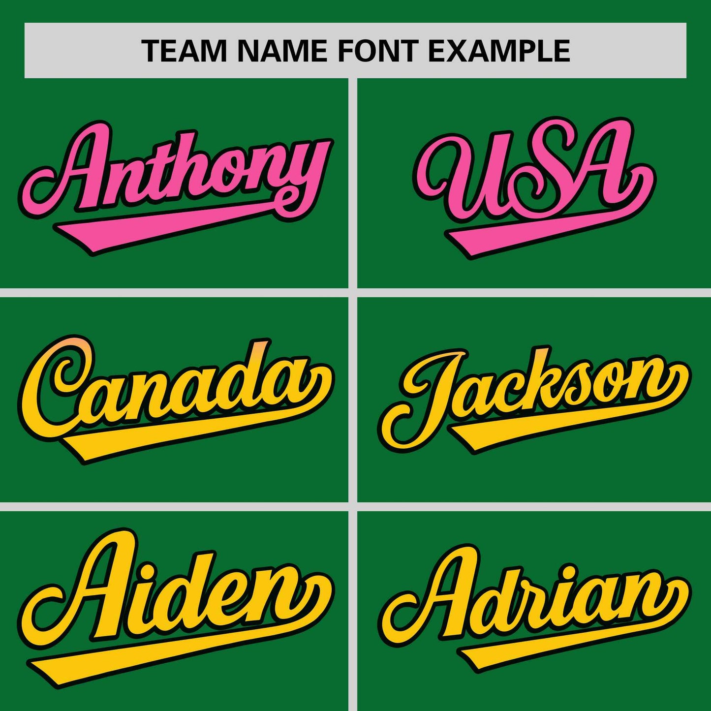 Custom Kelly Green Pink-Gold Personalized Gradient Font And Side Design Authentic Baseball Jersey Limited