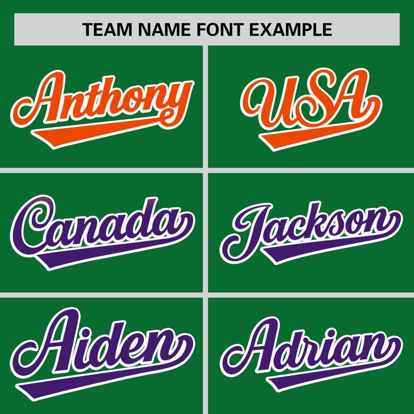 Custom Kelly Green Orange-Purple Personalized Gradient Font And Side Design Authentic Baseball Jersey Limited