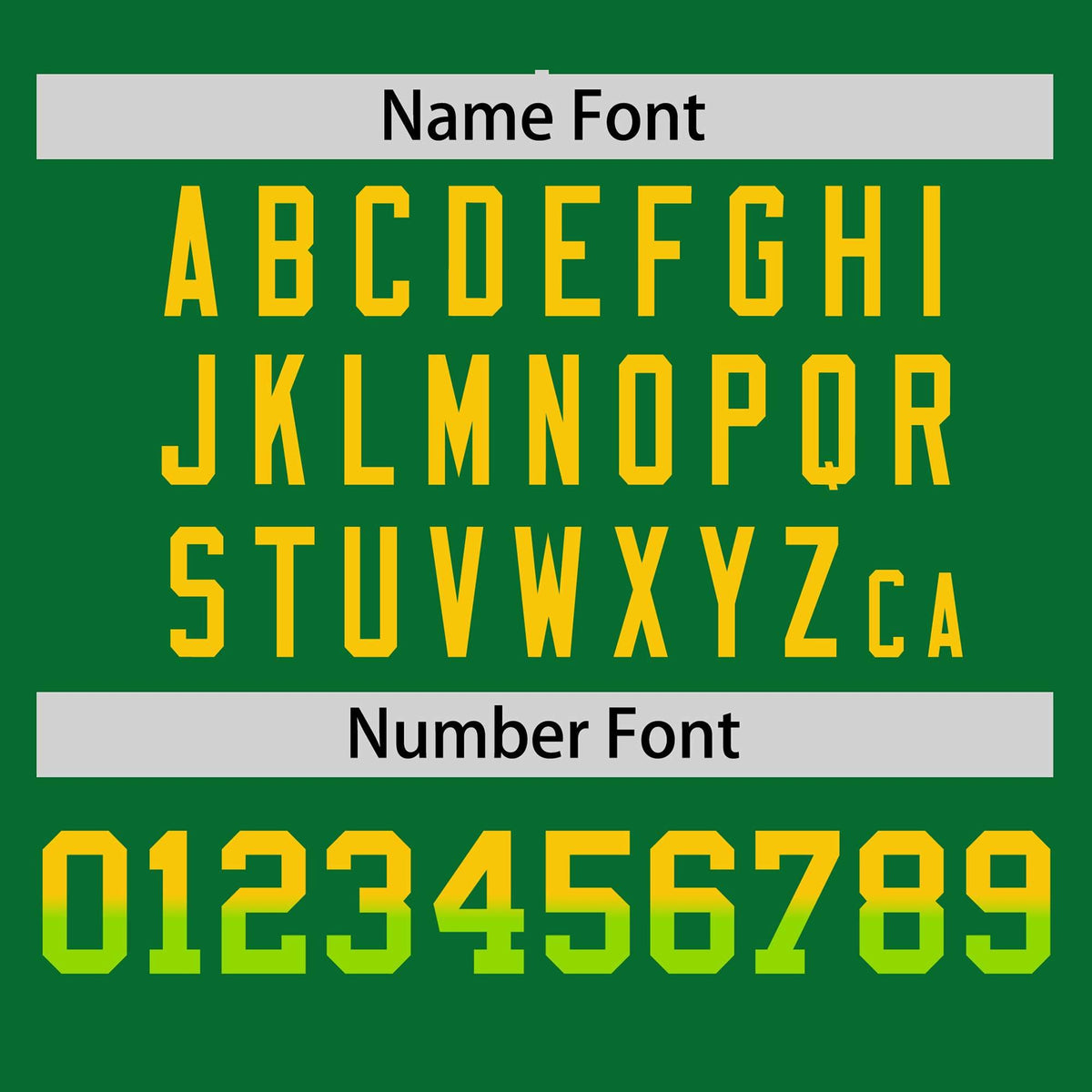 Custom Kelly Green Gold-Neon Green Personalized Gradient Font And Side Design Authentic Baseball Jersey Limited