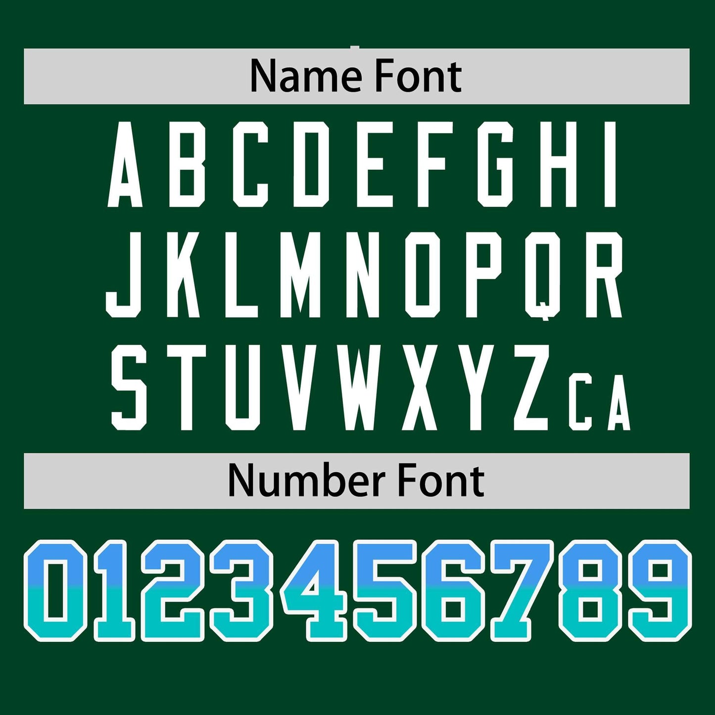 Custom Green Powder Blue-Aqua Personalized Gradient Font And Side Design Authentic Baseball Jersey Limited