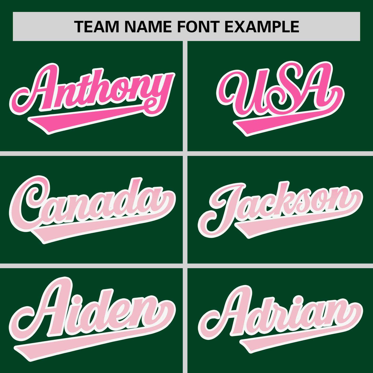 Custom Green Pink-Lt Pink Personalized Gradient Font And Side Design Authentic Baseball Jersey Limited