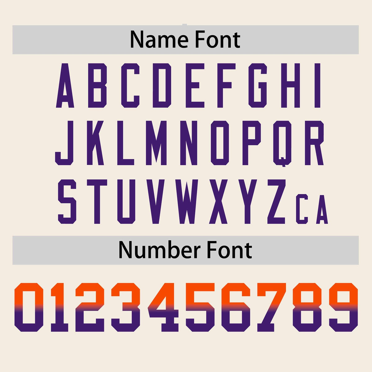 Custom Cream Orange-Purple Personalized Gradient Font And Side Design Authentic Baseball Jersey Limited