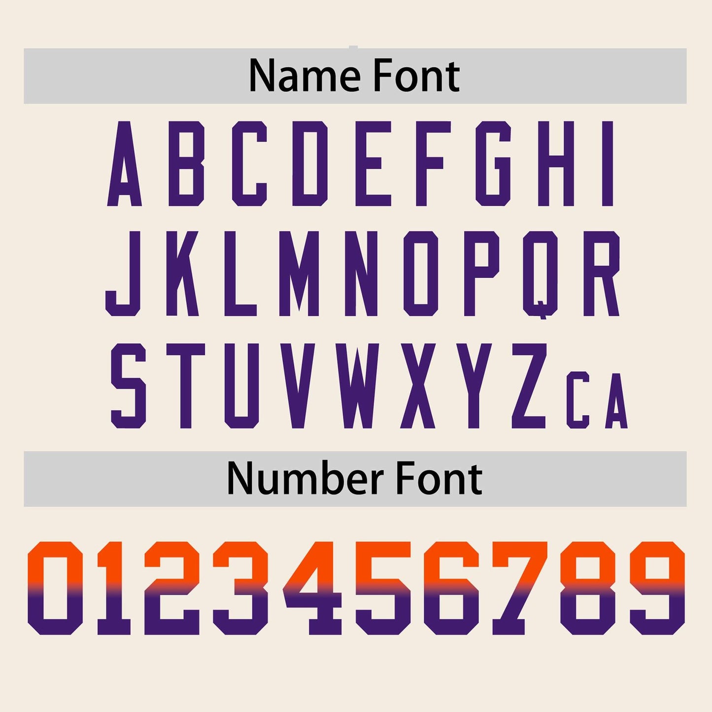 Custom Cream Orange-Purple Personalized Gradient Font And Side Design Authentic Baseball Jersey Limited