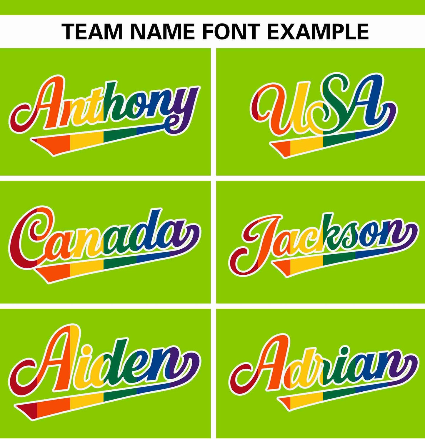 Custom Neon Green LGBT Rainbow For Pride Month Raglan Sleeves Authentic Baseball Jersey Limited