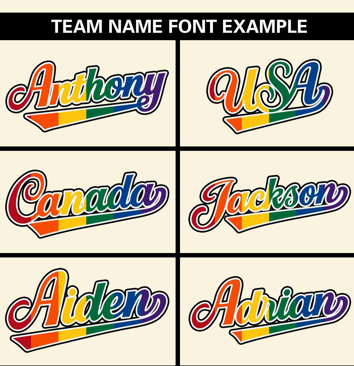 Custom Cream LGBT Rainbow For Pride Month Raglan Sleeves Authentic Baseball Jersey Limited