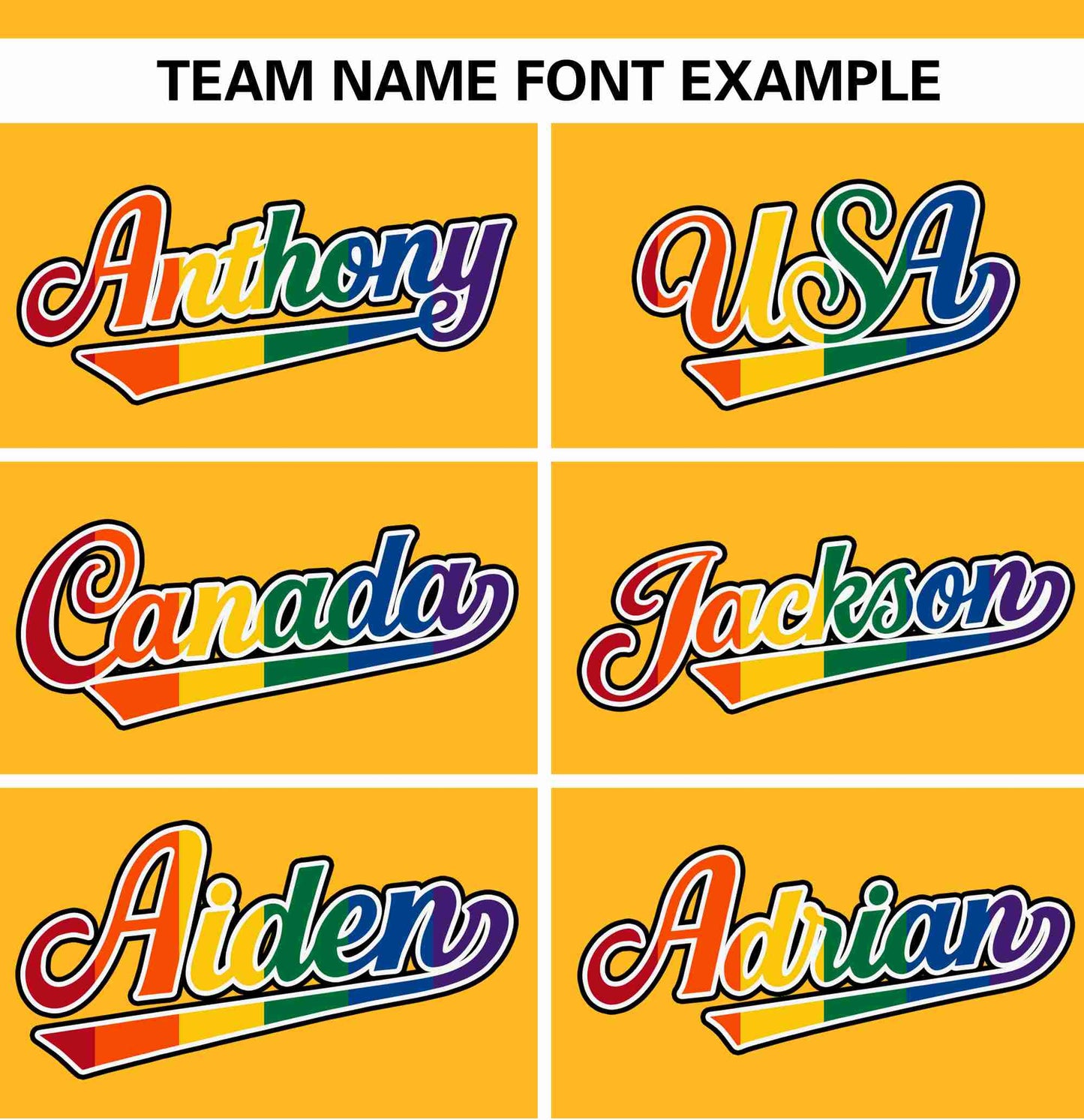 Custom Yellow LGBT Rainbow For Pride Month Raglan Sleeves Authentic Baseball Jersey Limited