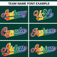 Custom Midnight Green LGBT Rainbow For Pride Month Raglan Sleeves Authentic Baseball Jersey Limited