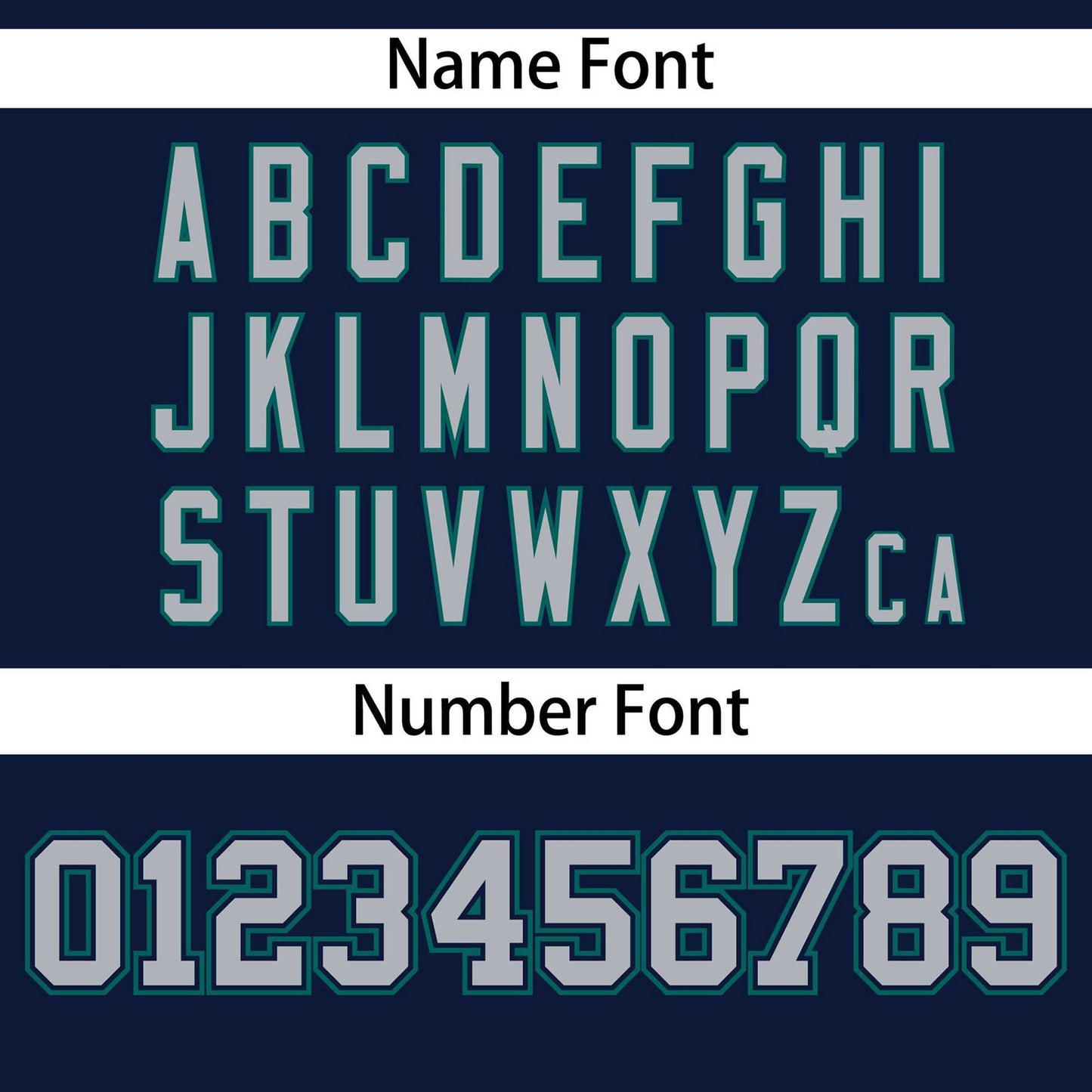 Custom Navy Gray-Aqua Personalized Side Two-Tone Design Authentic Baseball Jersey Limited