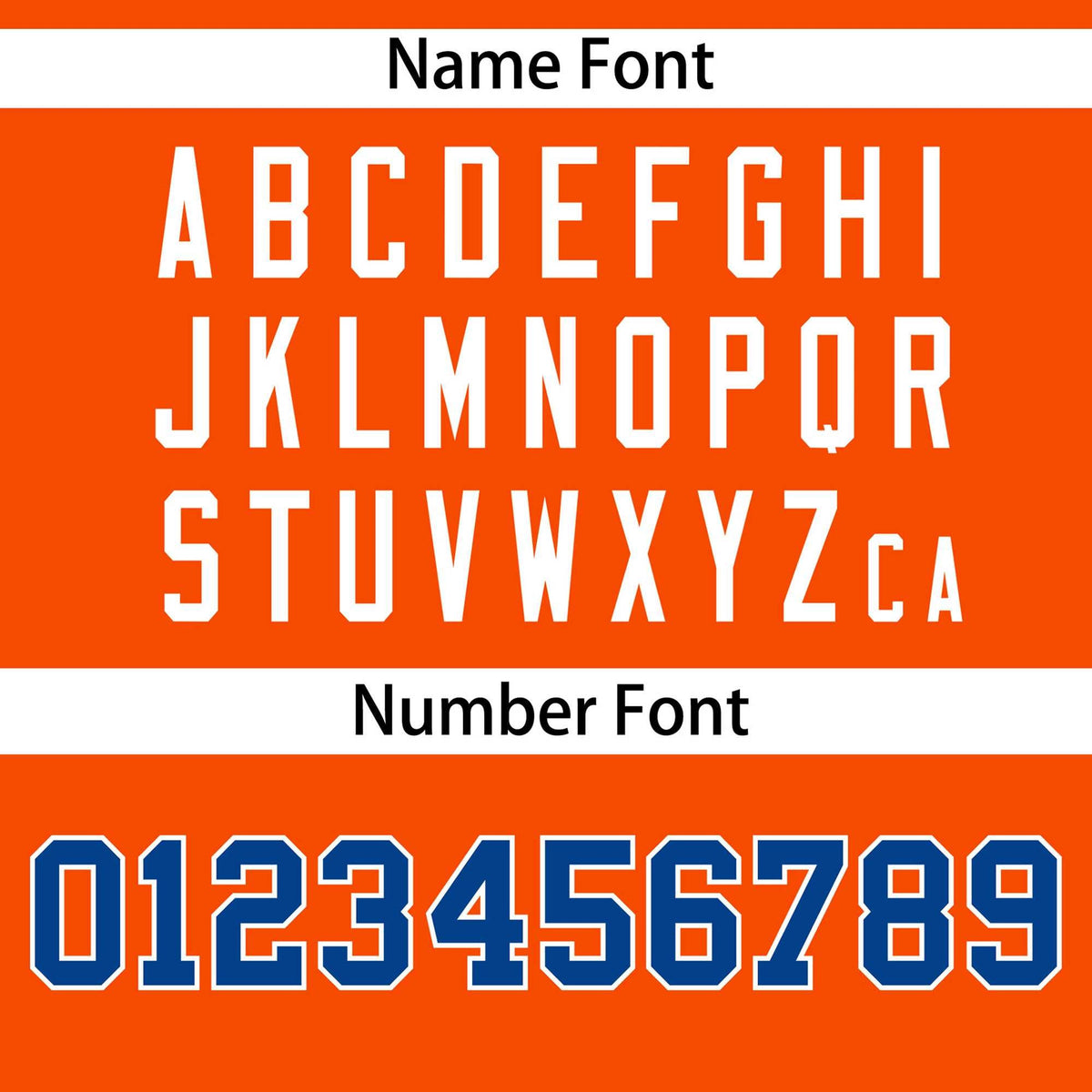 Custom Orange Royal-White Personalized Side Two-Tone Design Authentic Baseball Jersey Limited