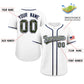 Custom White Personalized Camo Font Authentic Baseball Jersey Limited