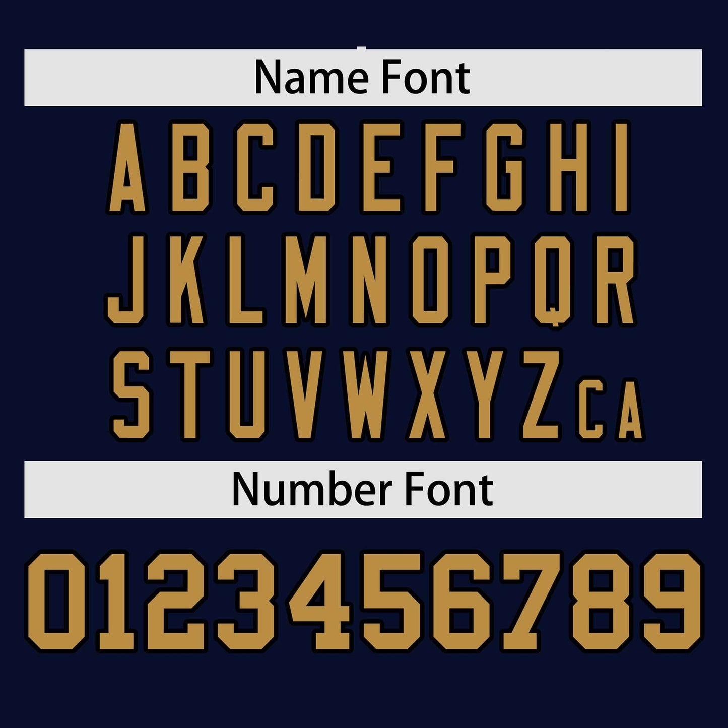 Custom Navy Old Gold Personalized Gradient Side Design Authentic Baseball Jersey Limited