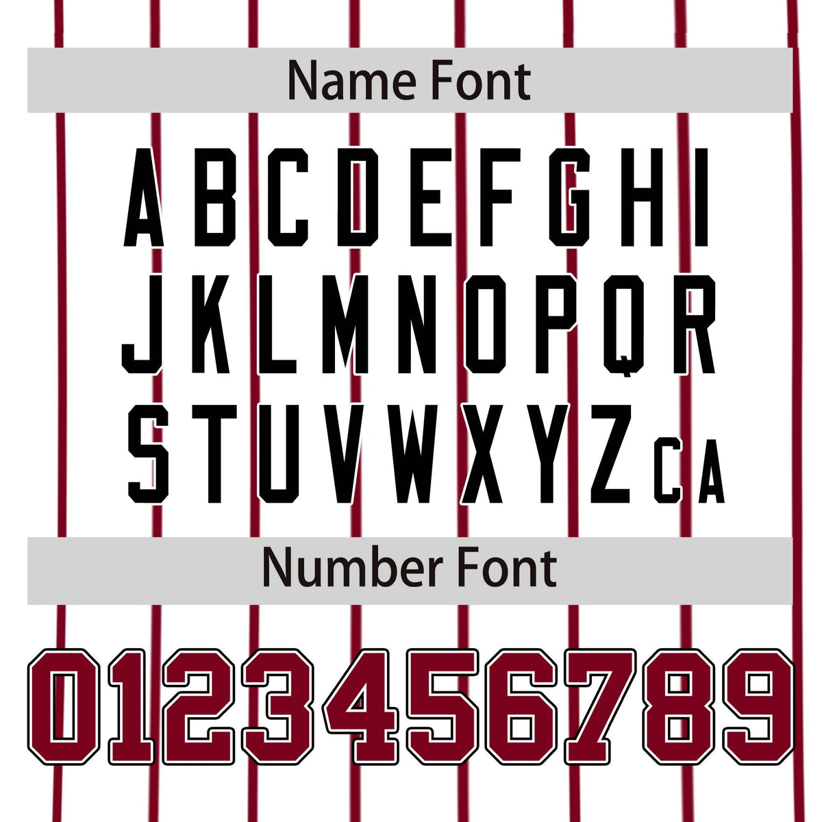 Custom White Crimson Pinstripe Personalized Side Two-tone Authentic Baseball Jersey Limited