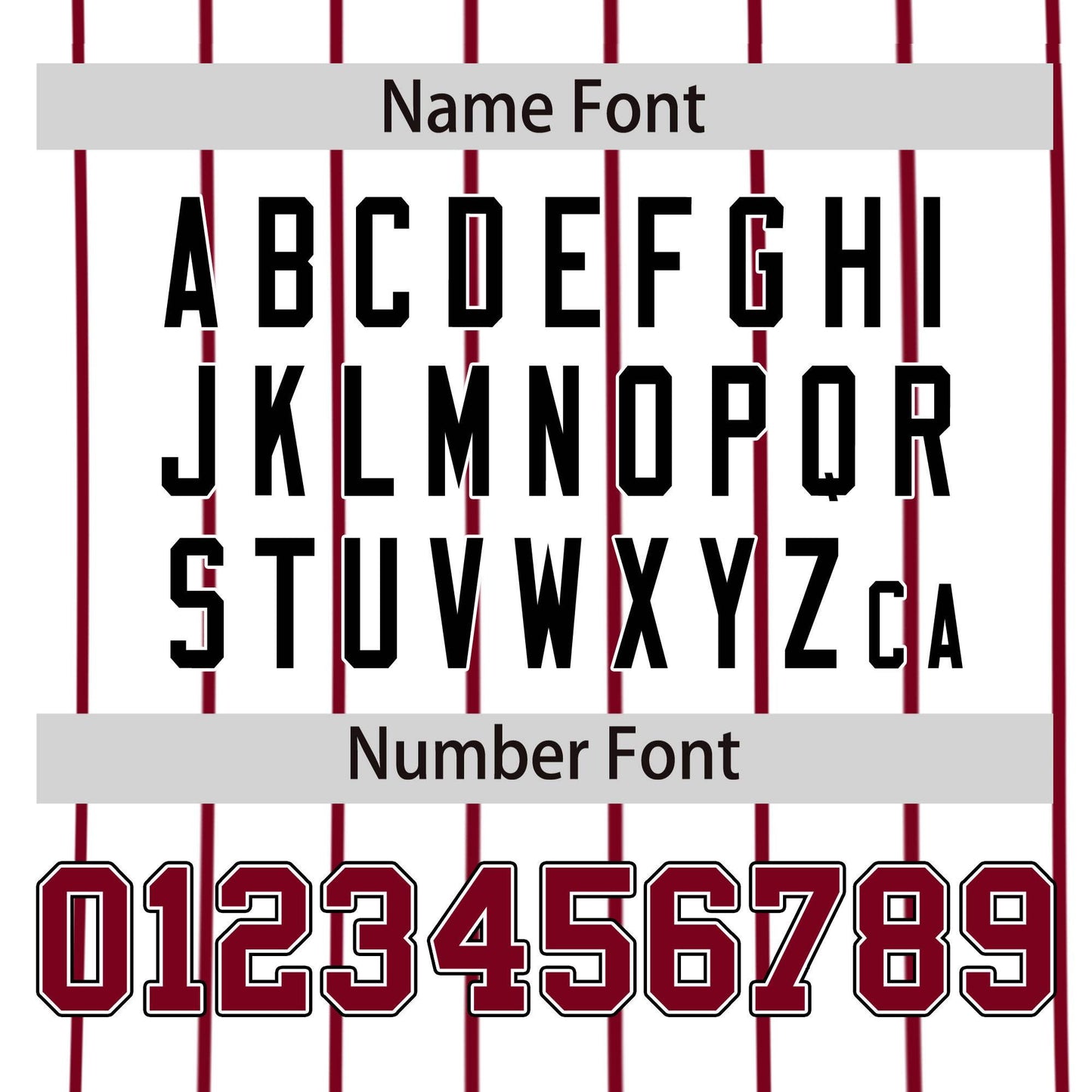 Custom White Crimson Pinstripe Personalized Side Two-tone Authentic Baseball Jersey Limited