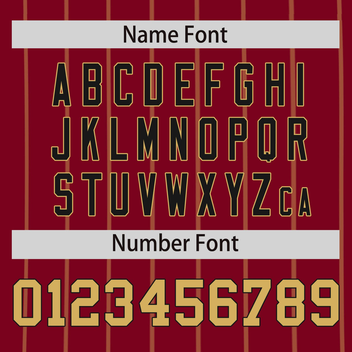 Custom Crimson Old Gold Pinstripe Personalized Side Two-tone Authentic Baseball Jersey Limited